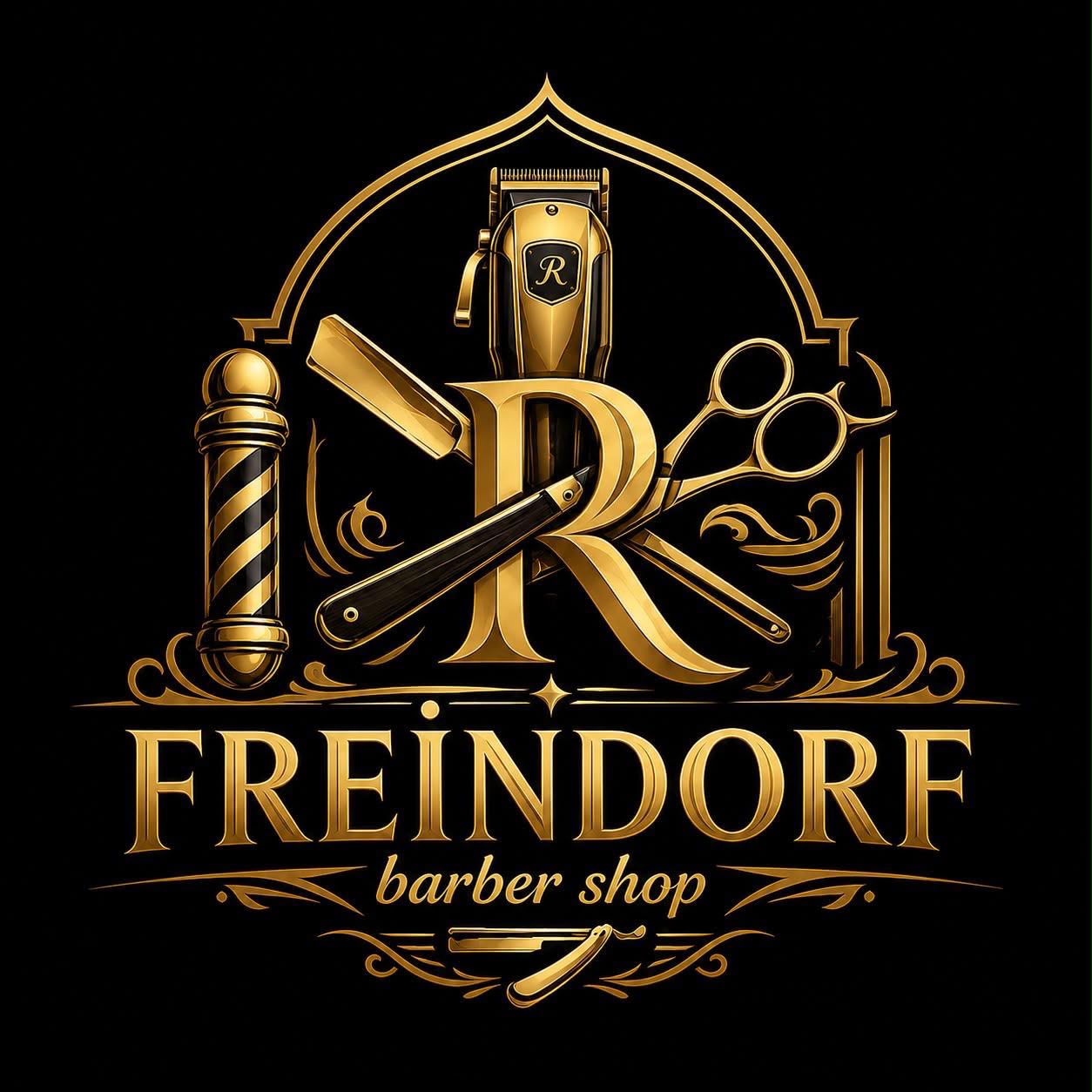 Freindorf Barber Shop Logo